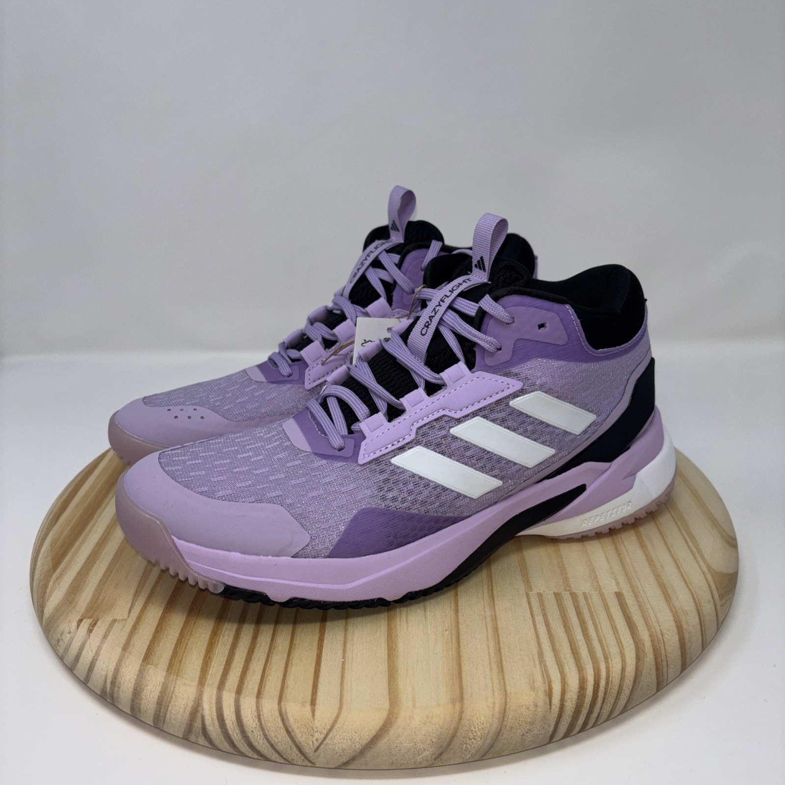 Adidas Crazyflight 6 Mid Womens Size 8 Indoor Volleyball Shoes Purple Hp7031 New
